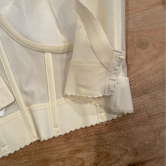 NWT Dominique Noemi Backless Balconet Bridal Formal Wedding Bra 38DD Ivory - Picture 2 of 7